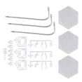 thumbnail image 1 of Action Figure Stand, Bendable Action Figure Stand Stainless Steel Display Holder Base Doll Figure Support for 6 Inch Models, 1 of 7