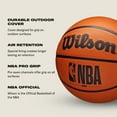 thumbnail image 6 of Wilson NBA DRV Outdoor Basketball - Brown, Size 6 - 28.5", 6 of 7