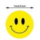 thumbnail image 4 of Pegatinas Happy Face, etiquetas circulares de 25 mm y 1 pulgada, paquete de 500 JM, 4 of 4