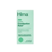 Hilma Occasional Constipation Relief Herbal Supplement Vegan Capsules, Doctor Formulated, 46 Count