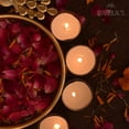 thumbnail image 2 of Gyarsilal's Flower Decorative Tea Light Candle Holder Urli Bowl with Peacock for Home (9.5 Inch), Tea Light Candles and Floating Flowers Handcrafted for Home, Office and Table Decor | Diwali Gift Item, 2 of 7