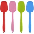 thumbnail image 3 of Spatulas, 10.6 inch Rubber Spoon Spatula  One count Design Seamless Non- Spoonulas Flexible Scrapers Baking Mixing Tool (4 Pcs), 3 of 7