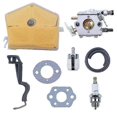 thumbnail image 3 of Applicable to Carburetor Choke Rod Air Filter Kit For Husqvarna 51 55 55 Rancher Wt-170-1 Carb, 3 of 4