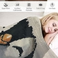 thumbnail image 3 of Orinice Penguin Hat Funny Warm Lightweight Blanket Soft Fleece Blankets All Seasons Excellent Hand Feel Plush Blankets 40x50in, 3 of 6