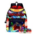 thumbnail image 1 of Among Us Bolsa de tres piezas Diy Space Werewolf Kills Juego de estudiantes de primaria y secundaria Mochila periférica, 1 of 3