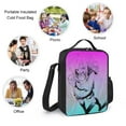thumbnail image 4 of My Hero Academia Himiko Toga Lunch Tote Bag Reusable Bento Bag Lunch Box Insulated Cooler Bag Adjustable Shoulder Bag, 4 of 8