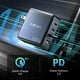 thumbnail image 5 of Cargador MINIX USB C de 100 W, 4 puertos USB-A/C, plegable, rápido, PPS Gan, 5 of 6