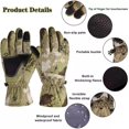thumbnail image 4 of Guantes de invierno Guantes de esquí, Guantes de nieve cálidos e impermeables Guantes con pantalla táctil, Guantes de ciclismo Hombres Mujeres para motocicleta Snowboard Ciclismo, 4 of 5