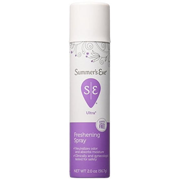 SUMMER'S EVE Ultra Feminine Deodorant Spray-2 oz 2 Pack