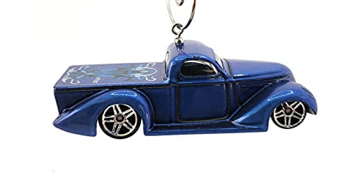 Details about   '40 FORD TRUCK 1940 DRAGSTER SILVER BLUE CHRISTMAS ORNAMENT XMAS 