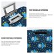 thumbnail image 3 of Balery Blue Owl Funda de equipaje, fundas para maletas, elástica, lavable, protector de maletas, compatible con maletas de 18 a 32 pulgadas-Large, 3 of 7