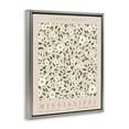 Stupell Industries Mississippi Daisy Pattern Typography Painting Gray