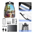 thumbnail image 5 of Fotbe Playful Hedgehog Forest Pond Lightweight Casual Laptop Backpack for Men and Women, Daily use Waterproof backpack, Backpack for College, 5 of 7
