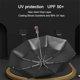 thumbnail image 4 of Paraguas de sol protección UV sólido compacto portátil automático Parasol viaje paraguas de lluvia para caminar mujeres impermeable plegable, 4 of 4