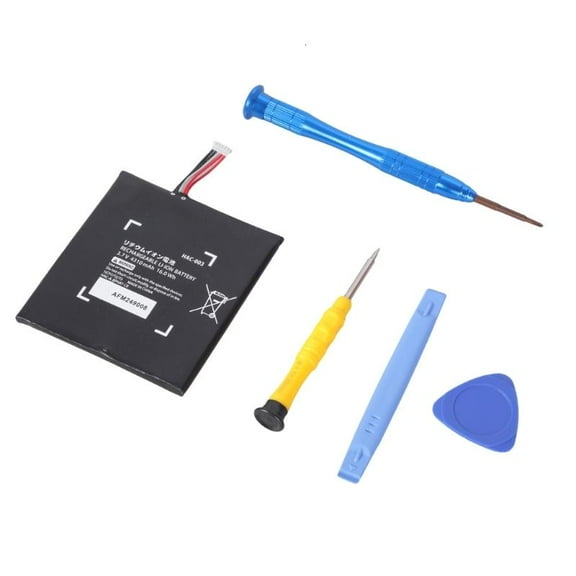 lanema Replacement 4310mAh Battery with Repair Tools Console High Capacity Rechargeable Battery for NS 2017 HAC-001 HAC-003