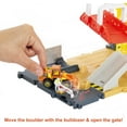 thumbnail image 3 of Matchbox Action Drivers Constructon Site Playset with 1:64 Scale Toy Car Bulldozer & Moving Crane, 3 of 7