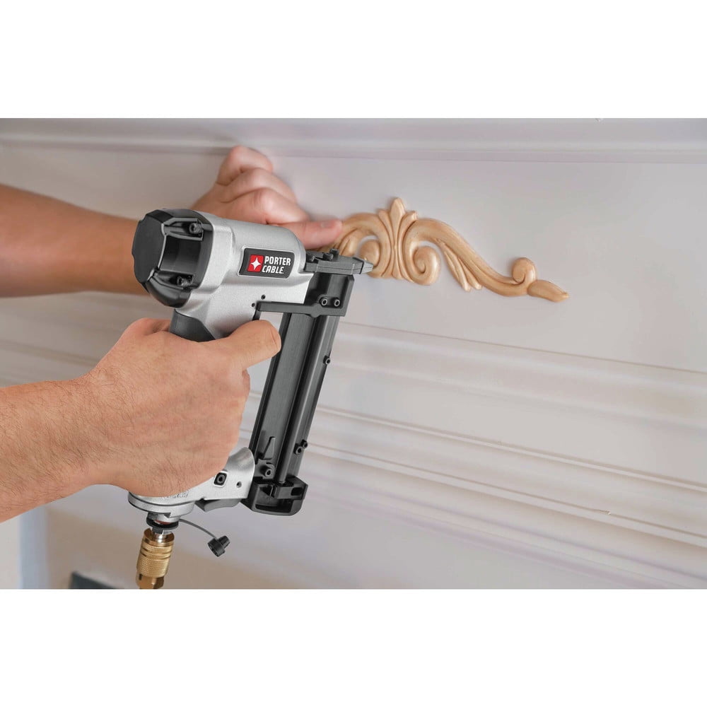 Porter Cable Power Tools Pneumatic 3 Piece Nailer Kit with 0.8 HP 6 Gallon Oil Free Pancake Air Compressor Walmart