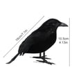 thumbnail image 2 of Simulation Black Crow Toy Party Supplies Halloween Prop Animal Model, 2 of 6