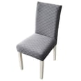 thumbnail image 2 of Funda de silla con respaldo integrado, funda de silla de comedor antiincrustante para el hogar, funda de cojín de asiento universal, funda de taburete, 2 of 3