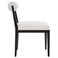thumbnail image 5 of Side Dining Chair, Black, Fabric, Wood, Bar Pub Cafe Bistro Dining Kitchen Hospitality Restaurant, Modern Contemporary, HB37376, 5 of 9