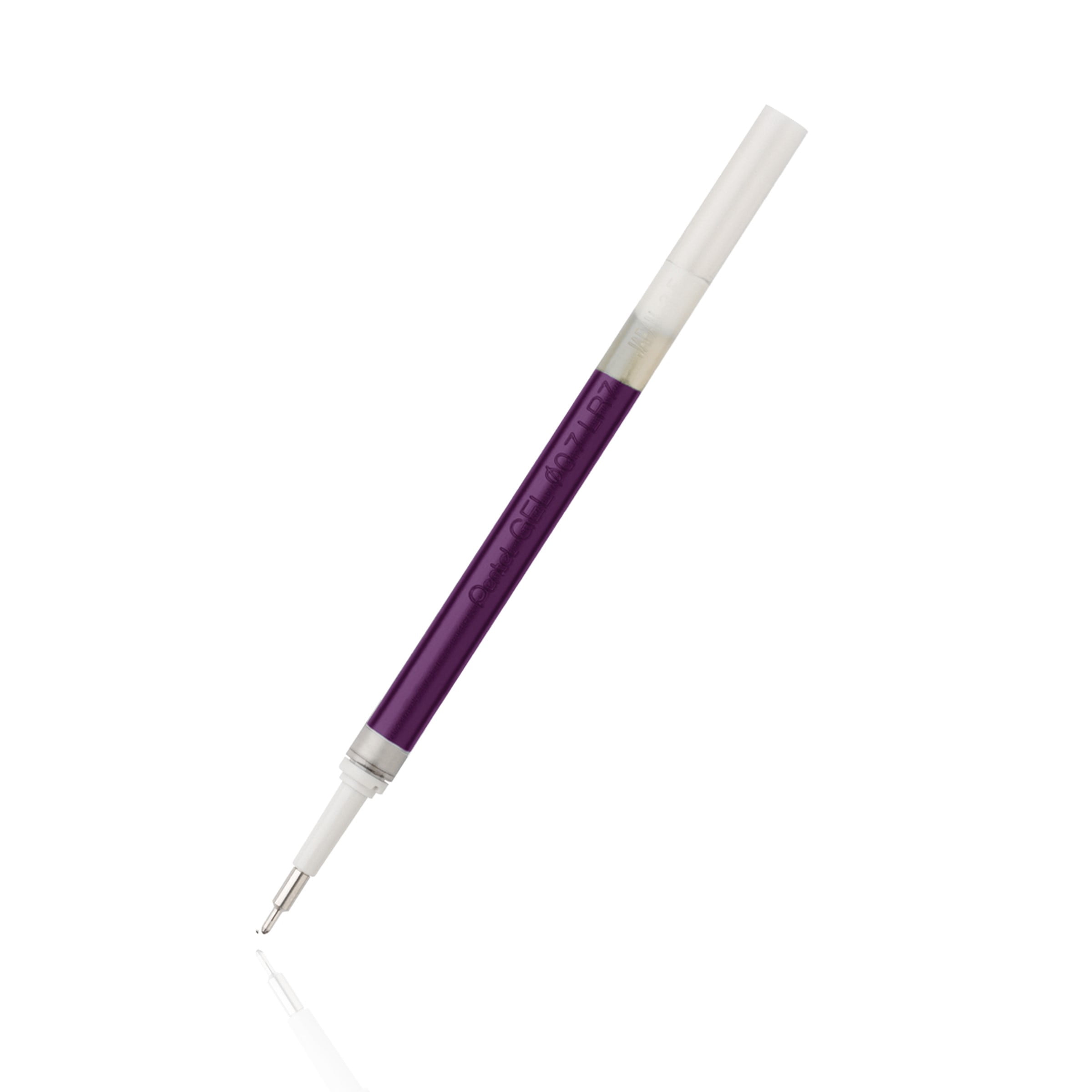 Refill Ink - For EnerGel Gel Pen 0.7mm Needle Tip, Medium, Violet Ink, 12 Count