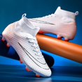 thumbnail image 2 of Tacos de fútbol para hombre, zapatos deportivos de interior con pinchos largos, botas de fútbol profesionales, transpirables, envío directo, Unisex, 2 of 5