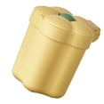 thumbnail image 3 of Desktop Trash Can with Lid, Large Opening Plastic Flower Shape Desktop Trash Bin Mini Paper Storage Basket for Home Office Gift, 3 of 8