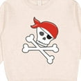 thumbnail image 3 of Inktastic Pirate Skull and Crossbones Toddler Sweatshirt, 3 of 4