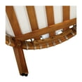 thumbnail image 4 of Christopher Knight Home Outdoor Woven Rope Lounge Chair with Cushions, Solid Wood Frame, Beige, 4 of 13