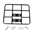 thumbnail image 3 of Bike Rear Rack Delivery Box Rack Detachable Waterproof Luggage Package Rack with 53 x 43cm, 3 of 7