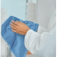 thumbnail image 5 of White Classic Luxury Cotton 6 Pc Blue Hand Towels Set, Hotel Style Small Bath Towel and Face Towel 16x30, Light Blue Soft Plush Bath Towels Pack of 6, Thick Quick Dry Spa Towels, Bathroom Hand Towels, 5 of 9
