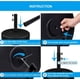 thumbnail image 2 of Soporte para sombrilla de patio Simple Deluxe de 20 pulgadas, negro, 2 of 7