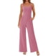 thumbnail image 1 of Mono Enterizo PRETTYGARDEN sin Mangas con Escote Cuadrado Rosa Talla L, 1 of 8