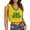 Green, variant on Soccer Cup 2026 Cropped Tank Top World Soccer Fans Jersey Sleeveless V-Neck Sport Tee Summer XXL
