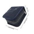 thumbnail image 2 of VERDANVERSE rectangular dvd storage CD DVD Storage Binder Multi Denim Quick Access Music Lovers 1Set, 2 of 6