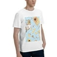 thumbnail image 2 of Bingfone Cute Gnome Bee Collects Honey Men'S Loose Fit Short-Sleeve Pocket T-Shirt, 2 of 7