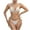 Khaki, variant on LOPECY-Sta Swimsuits for Curvy Women 2 Piece Bikinis Spaghetti Strap Swimsuits Solid Color Bathing Swimwear Triangle Bathing Suit