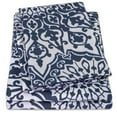 thumbnail image 5 of Oasis Blue Mandala Pattern 4-Piece 1800 Thread Count Sheet Set, 5 of 5