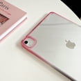 thumbnail image 6 of Allytech iPad 10.2 Case, iPad 9th 8th 7th Generation Case, Clear Transparent Gradient Color Anti-Scratch Shockproof Drop Proof Ultra Slim Cover Case for Apple iPad 10.2" Case 2021/2020/2019 - Rose, 6 of 11
