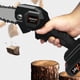 thumbnail image 2 of Mini Sierra de una mano Sierra de cadena eléctrica para carpintería Cortador de madera inalámbrico Irfora Motosierra electrica, 2 of 2