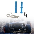 thumbnail image 6 of Almencla 2x RC Body Post Aluminum Shell Holder Mounts for 1/12 1/14 Crawler Car Truck blue, 6 of 8