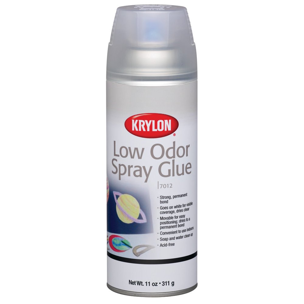 Krylon Low Odor Spray Glue, 11 oz.