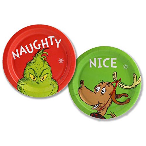 The Grinch Christmas Dinner Plate Set