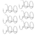 thumbnail image 4 of 6Pcs Loose Leaf Binder Rings 3-rings Binder Rings Metal Binder Rings for Notebook, 4 of 5