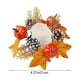 thumbnail image 3 of Candelabro de hojas de arce artificiales,corona de calabaza para el Festival de la Cosecha,color otoñal,decoración de mesa de Halloween, 3 of 6