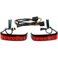 TCMT Saddlebag Running Brake LED Turn Light Fit For Harley Touring Road