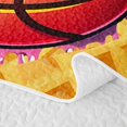 thumbnail image 5 of Erosebridal Cartoon Basketball Boys Girls Quilt King, Ice Cream Drip Ball King Coverlet Set, 3 Pieces, 5 of 7