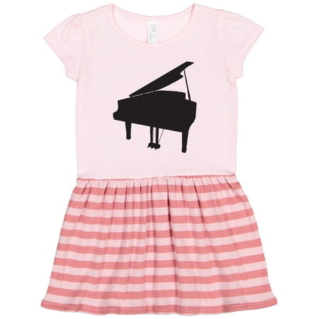 

Inktastic Piano Silhouette Gift Toddler Girl Dress