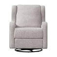 thumbnail image 2 of Pemberly Row Glider Manual Recliner Nursery Rocking Swivel Chair in Fawn Gray, 2 of 4