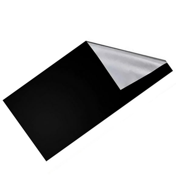 Billuyoard Tela opaca de viaje negra fuerte adherencia fácil instalación 100 protección contra la luz solar y los rayos y se puede cortar Sombras de ventana 150*300